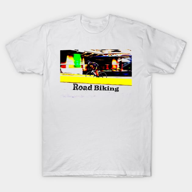 road bicycle T-Shirt by rickylabellevie